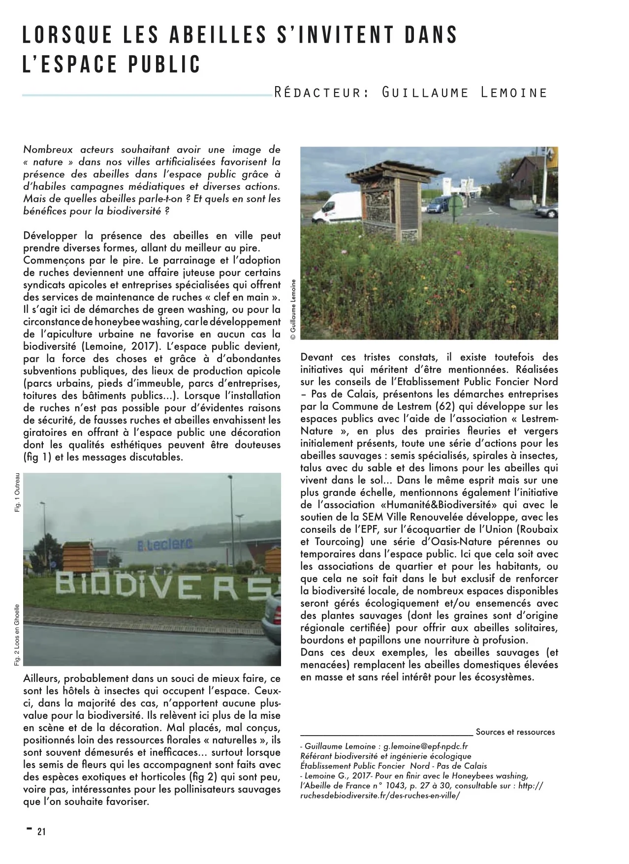 Gestion et fleurissement
