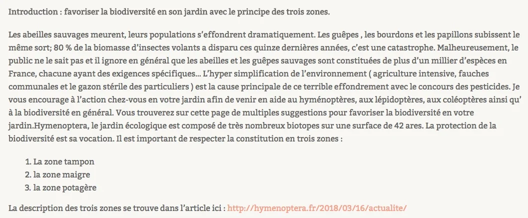 Exemple de composition végétale en espace privé